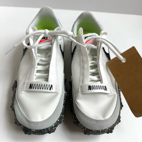 Nike Waffle Racer Crater Summit White Black Photon Dust 6 NWT - Picture 3 of 12